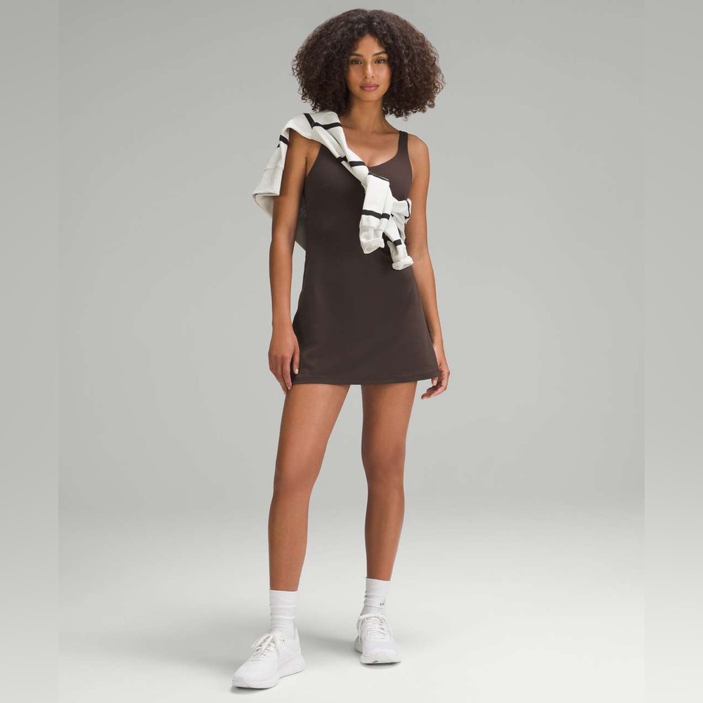 NWT Lululemon Align Dress in Espresso - Size 8